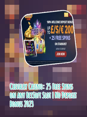 25 free spins casino