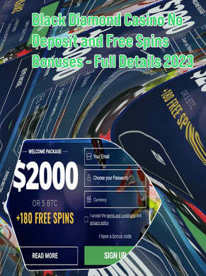 Black diamond casino no deposit sign up bonus