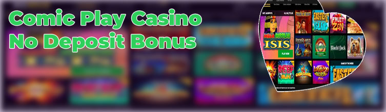 Comic play casino no deposit bonus